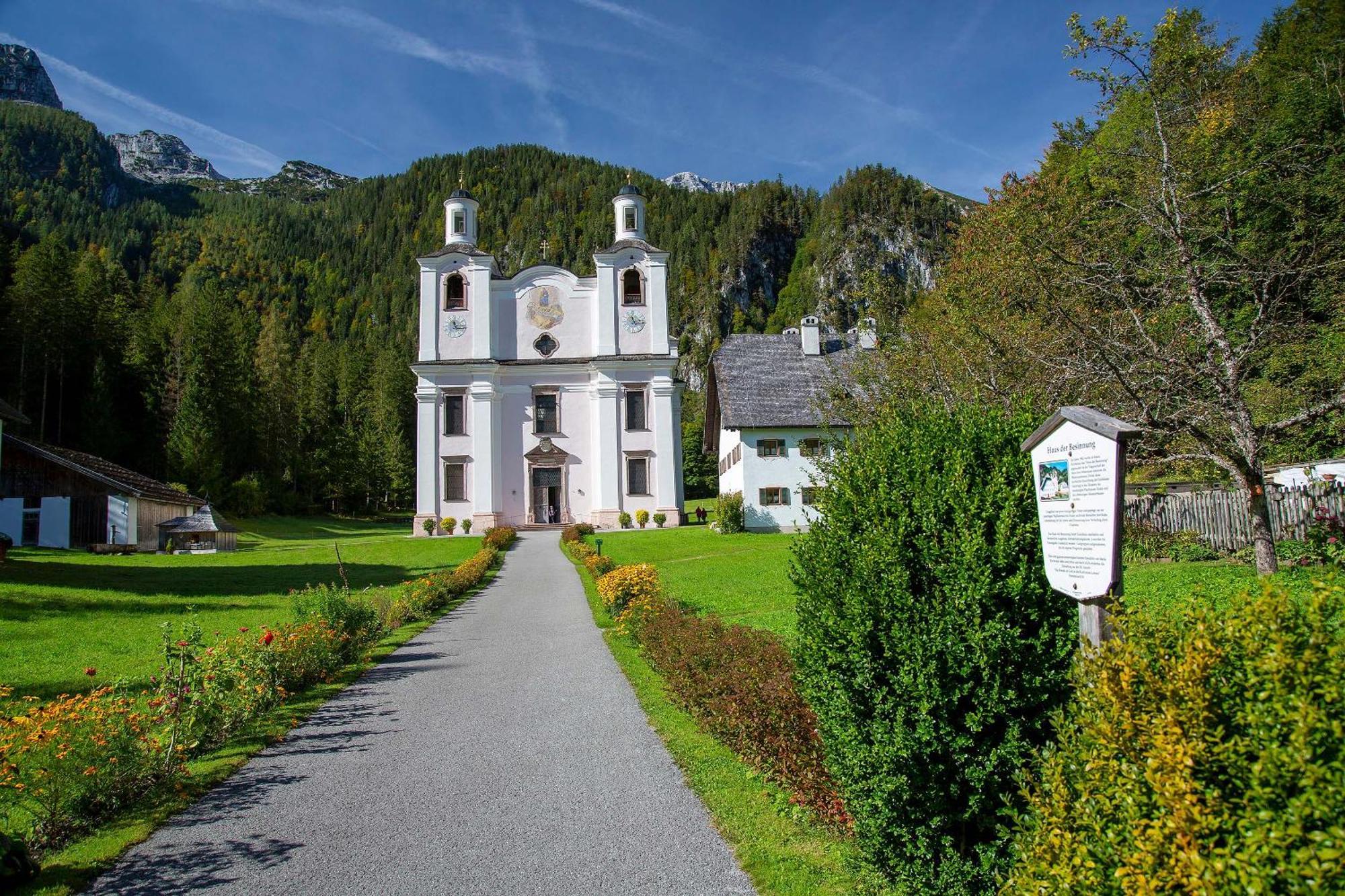 Gasthof Maria Kirchental Sankt Martin bei Lofer Exterior foto